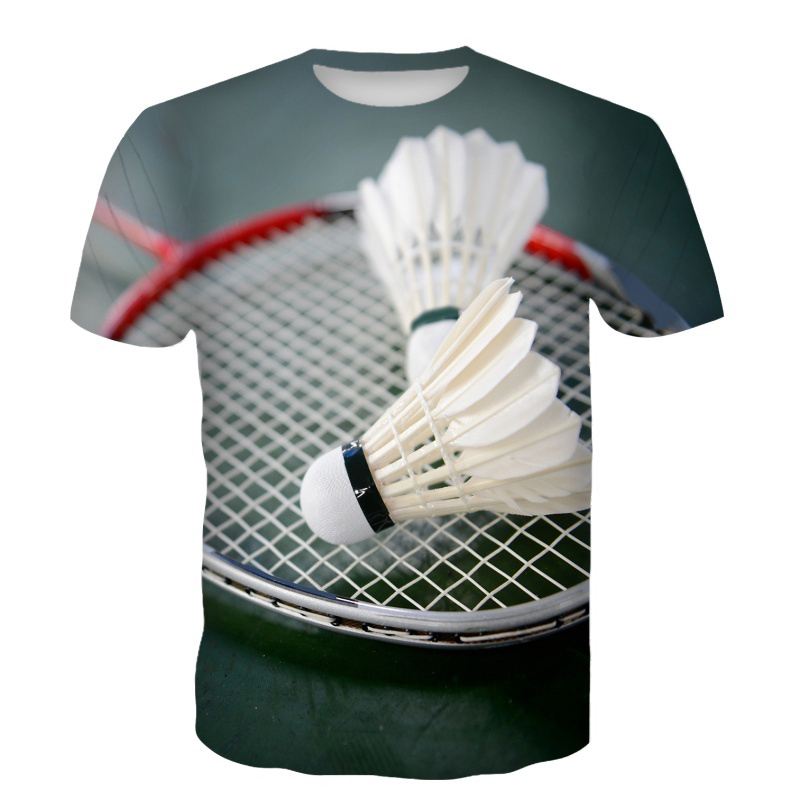 Футболки для бадминтона, уличн – обзор и цена Badminton Emoji