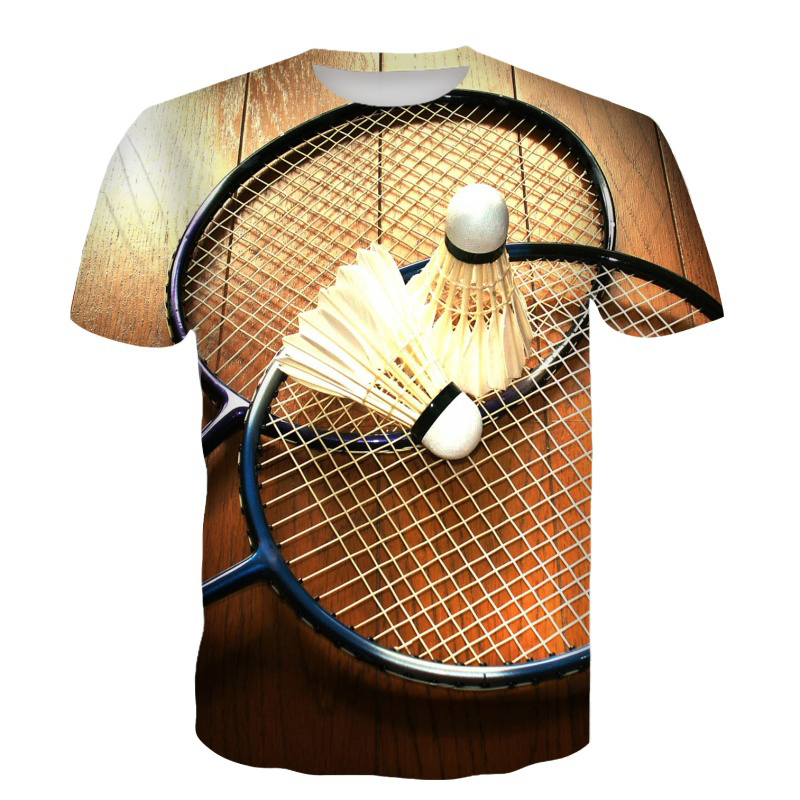 Футболки для бадминтона, уличн – обзор и цена Badminton Emoji