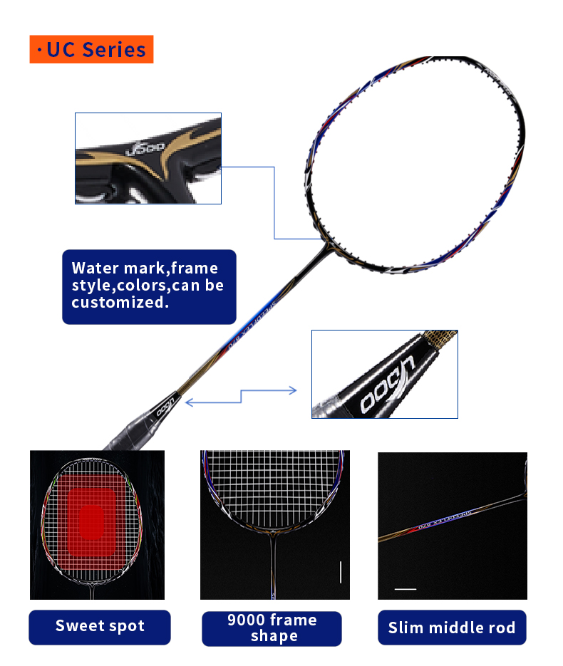 Бадминтонная ракетка UC670 3U  – обзор и цена Badminton Junior