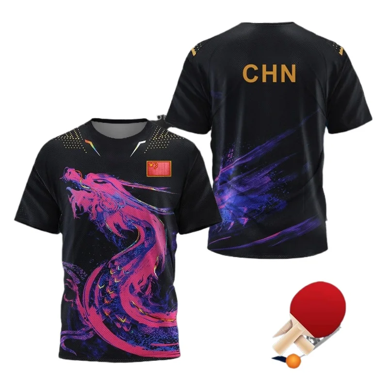 Футболка с графическим принтом – обзор и цена Badminton Emoji
